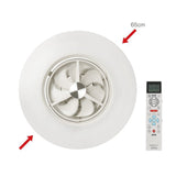 DSS Circulight Swing Advance Designer Fans DOSHISHA 65cm(26") Light Wood