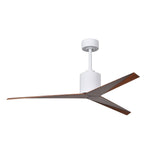 Eliza Designer Fans Matthews Fans 142cm (56") Gloss White Walnut