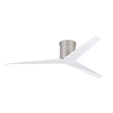 Eliza - H Designer Fans Matthews Fans 142cm (56") Brushed Nickel Gloss White
