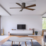Irene - 5H Designer Fans Matthews Fans 107cm (42") Gloss White + Walnut