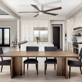 Irene - 5HLK Designer Fans Matthews Fans 107cm (42") Brushed Brass + Walnut