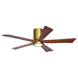 Irene - 5HLK Designer Fans Matthews Fans 107cm (42") Brushed Brass + Walnut