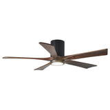 Irene - 5HLK Designer Fans Matthews Fans 107cm (42") Matt Black + Walnut