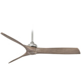 Aviation Designer Fans Minka Aire Brushed Nickel + Ash Maple