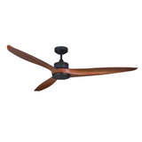 Dakota Designer Fans Iconic Fan Co. Matt Black + Koa