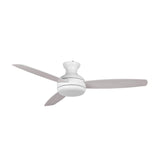 Sierra Designer Fans Iconic Fan Co. Matt White + Washed Oak