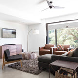 Torsion Designer Fans Modern Fan Co. 138cm (52") White + Maple