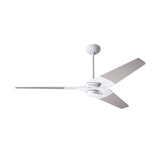 Torsion Designer Fans Modern Fan Co. 138cm (52") White + Bright Nickel