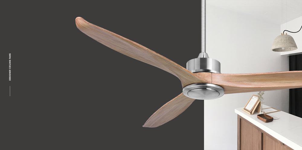 Ceiling fan Dakota features 3 blades aerodynamically 6 speed DC motor with remove control t