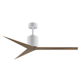 Eliza Designer Fans Matthews Fans 142cm (56") Gloss White Gray Ash