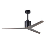 Eliza Designer Fans Matthews Fans 142cm (56") Matt Black Gray Ash