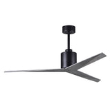 Eliza Designer Fans Matthews Fans 142cm (56") Matt Black Barn Wood