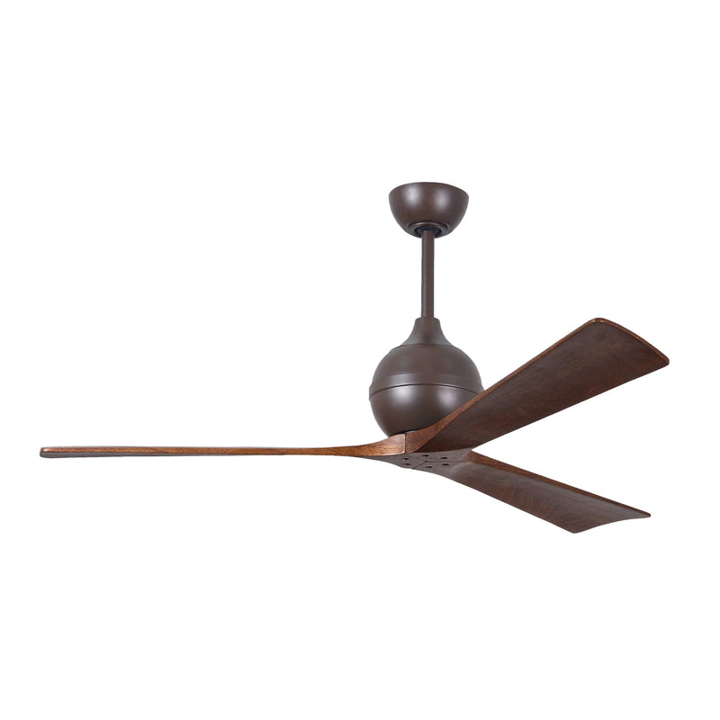 Irene - 3 Designer Fans Matthews Fans 107cm (42") T.Bronze + Walnut