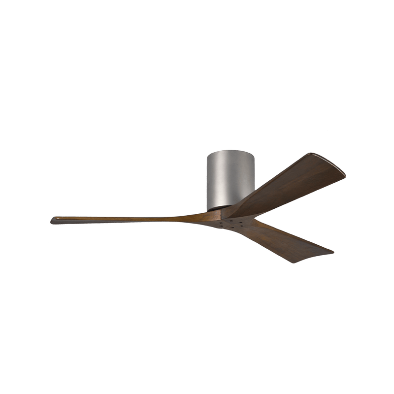 Irene - 3H Designer Fans Matthews Fans 107cm (42") Brushed Nickel Walnut