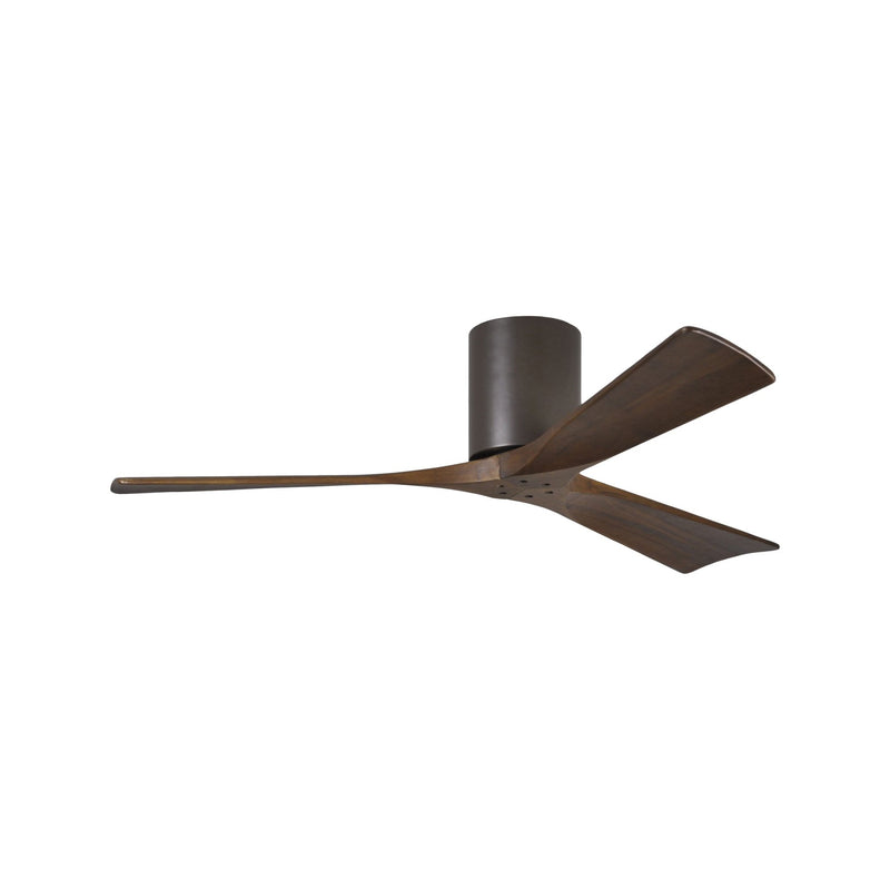 Irene - 3H Designer Fans Matthews Fans 107cm (42") Textured Bronze + Walnut