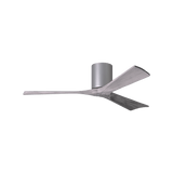 Irene - 3H Designer Fans Matthews Fans 107cm (42") Brushed Nickel Barn Wood