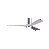 Irene - 3HLK Designer Fans Matthews Fans 107cm (42") Polished Chrome Barn Wood