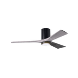 Irene - 3HLK Designer Fans Matthews Fans 107cm (42") Matt Black Barn Wood