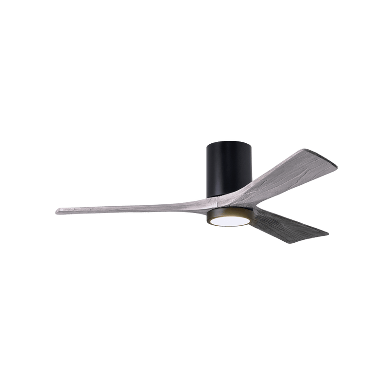 Irene - 3HLK Designer Fans Matthews Fans 107cm (42") Matt Black Barn Wood