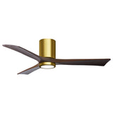 Irene - 3HLK Designer Fans Matthews Fans 107cm (42") Brushed Brass + Walnut