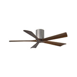 Irene - 5H Designer Fans Matthews Fans 107cm (42") Brushed Nickel + Walnut