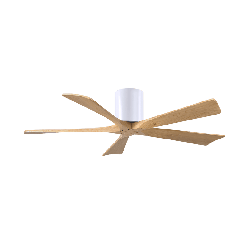 Irene - 5H Designer Fans Matthews Fans 107cm (42") Gloss White Light Maple