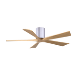 Irene - 5H Designer Fans Matthews Fans 107cm (42") Brushed Nickel Light Maple