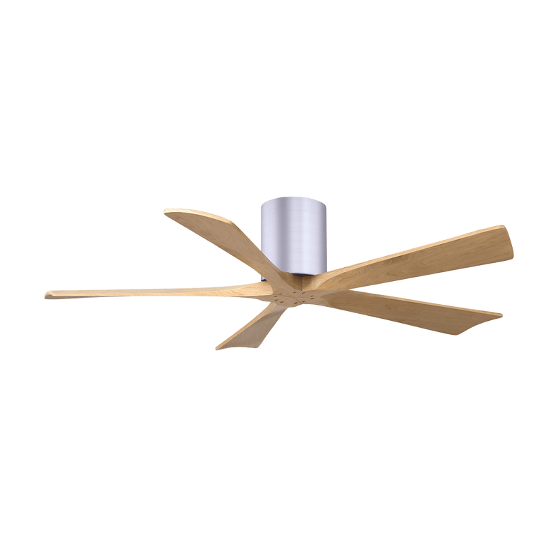 Irene - 5H Designer Fans Matthews Fans 107cm (42") Brushed Nickel Light Maple