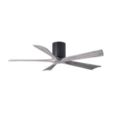 Irene - 5H Designer Fans Matthews Fans 107cm (42") Matt Black Barn Wood
