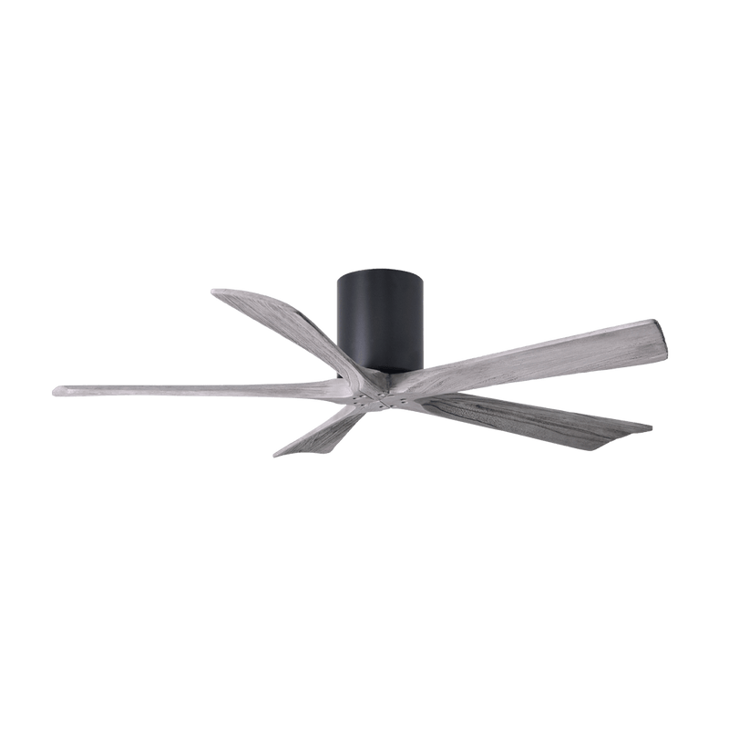 Irene - 5H Designer Fans Matthews Fans 107cm (42") Matt Black Barn Wood