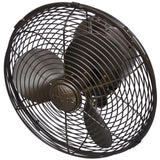 Kaye Designer Fans Matthews Fans 33cm(13") Textured Bronze