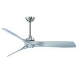 Aviation Designer Fans Minka Aire Brushed Nickel + Silver