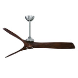 Aviation Designer Fans Minka Aire Brushed Nickel + Medium Maple