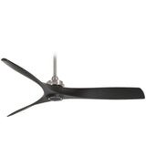 Aviation Designer Fans Minka Aire Brushed Nickel + Coal